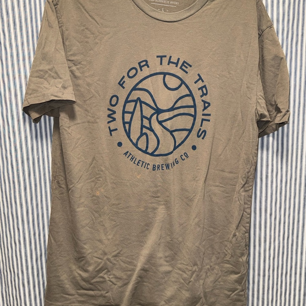 Men's Olive Graphic T-Shirt